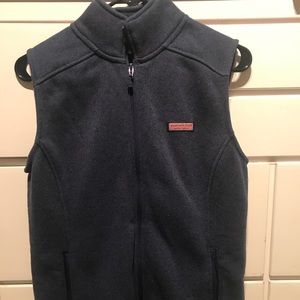 Vineyard Vines Sweater Fleece Vest - Unisex Navy